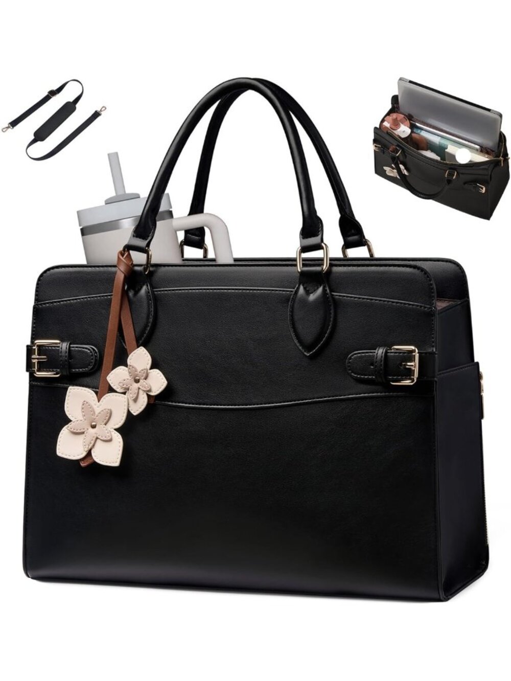 Stylish Laptop Tote Bag for Women - Work, School, Teacher, Nurse, Computer Purse
